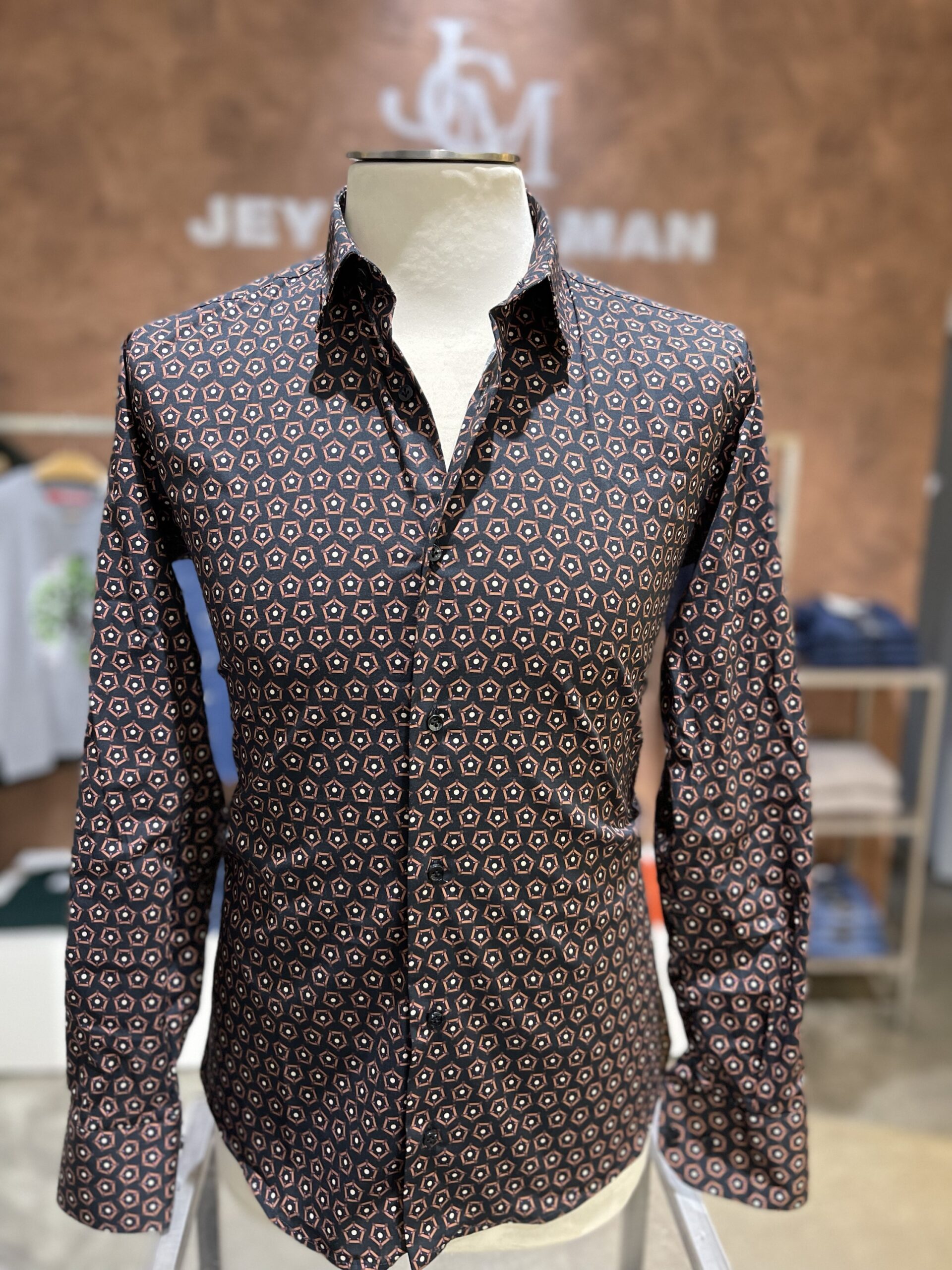 JCM Jey Coleman Camicia uomo slim fit Di Biasi