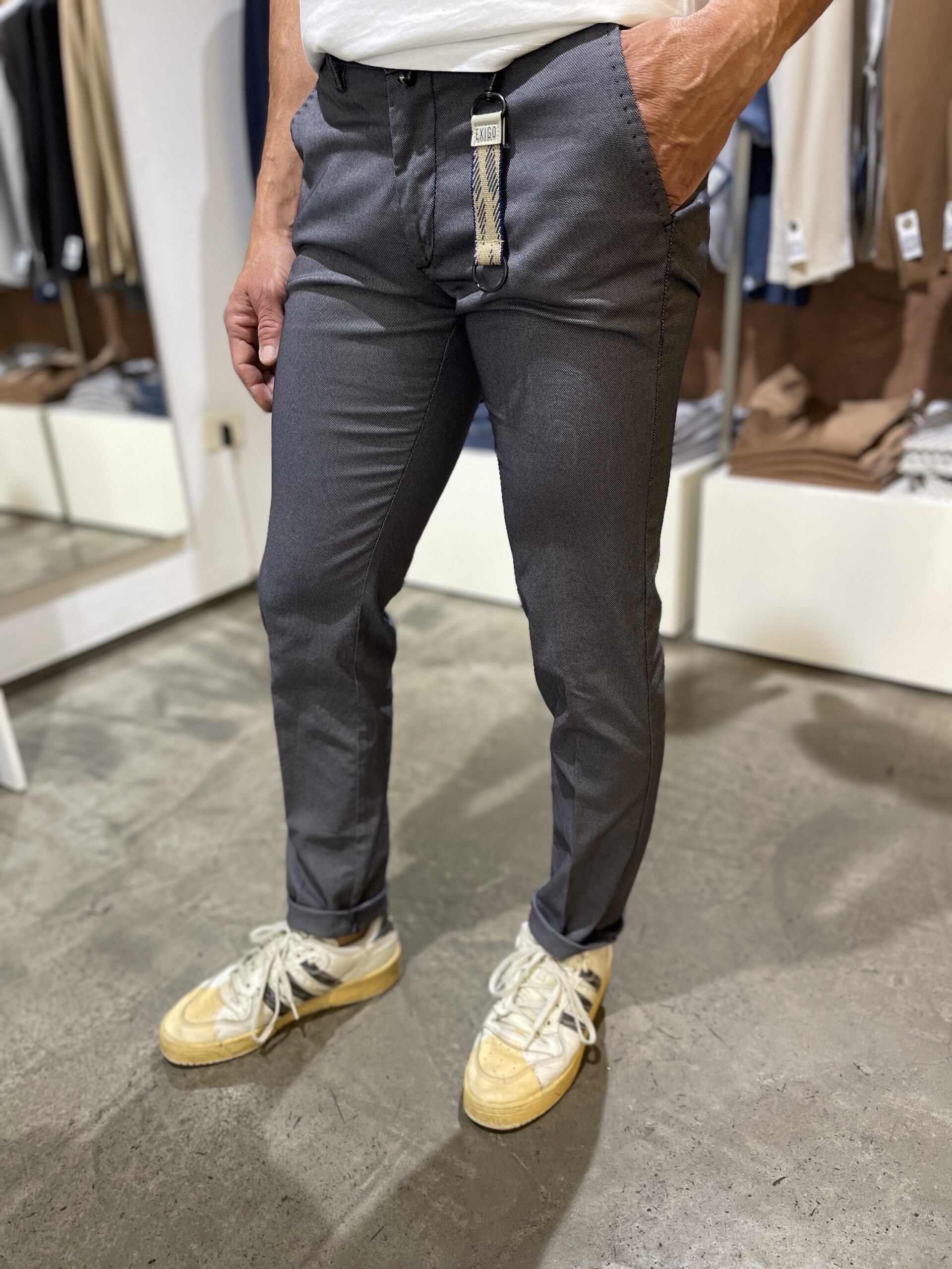 JCM Jey Coleman Pantalone uomo casual Exigo