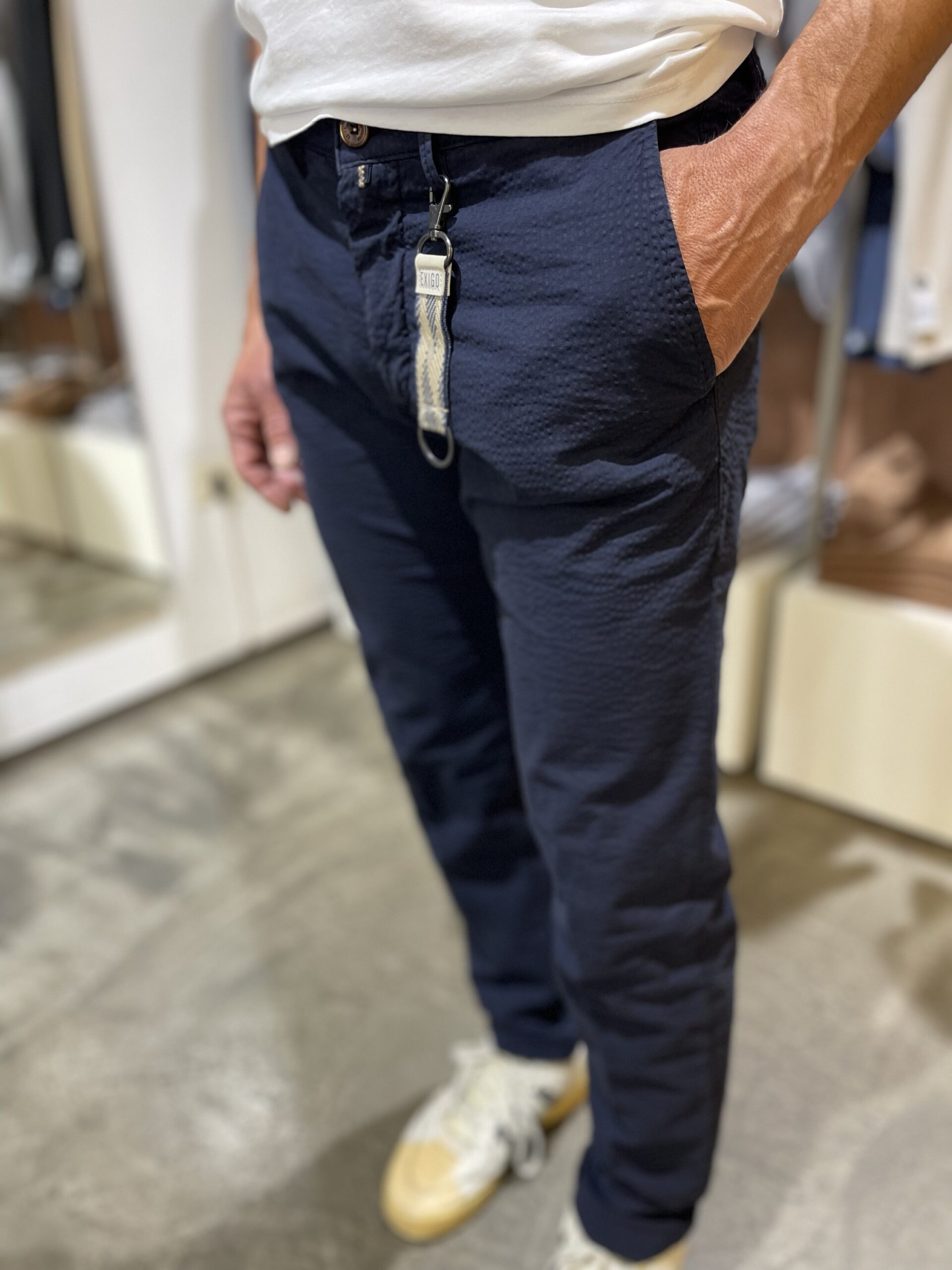 JCM Jey Coleman Pantalone uomo casual Exigo